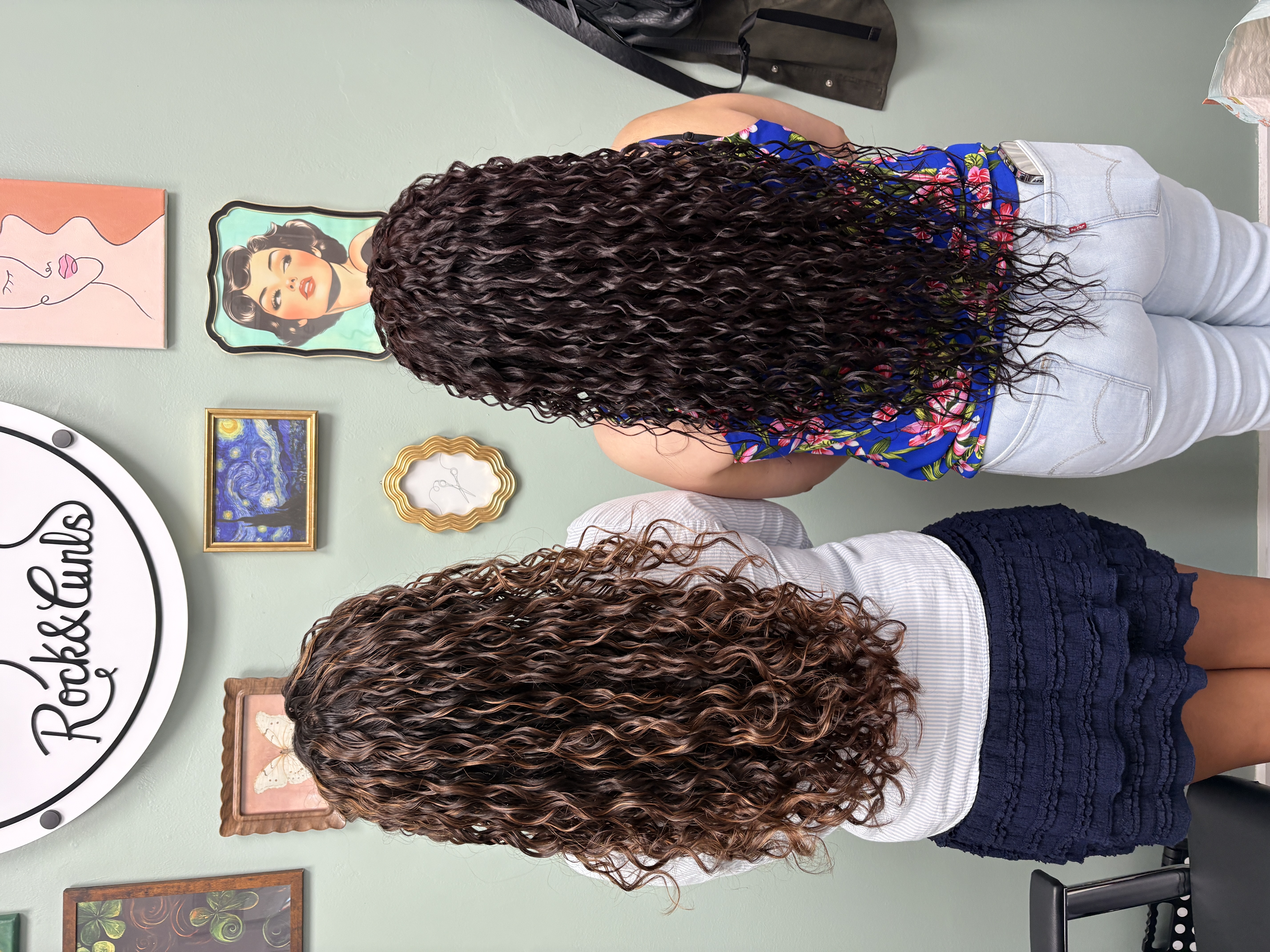 Curly Cuts result at Rock & Curls