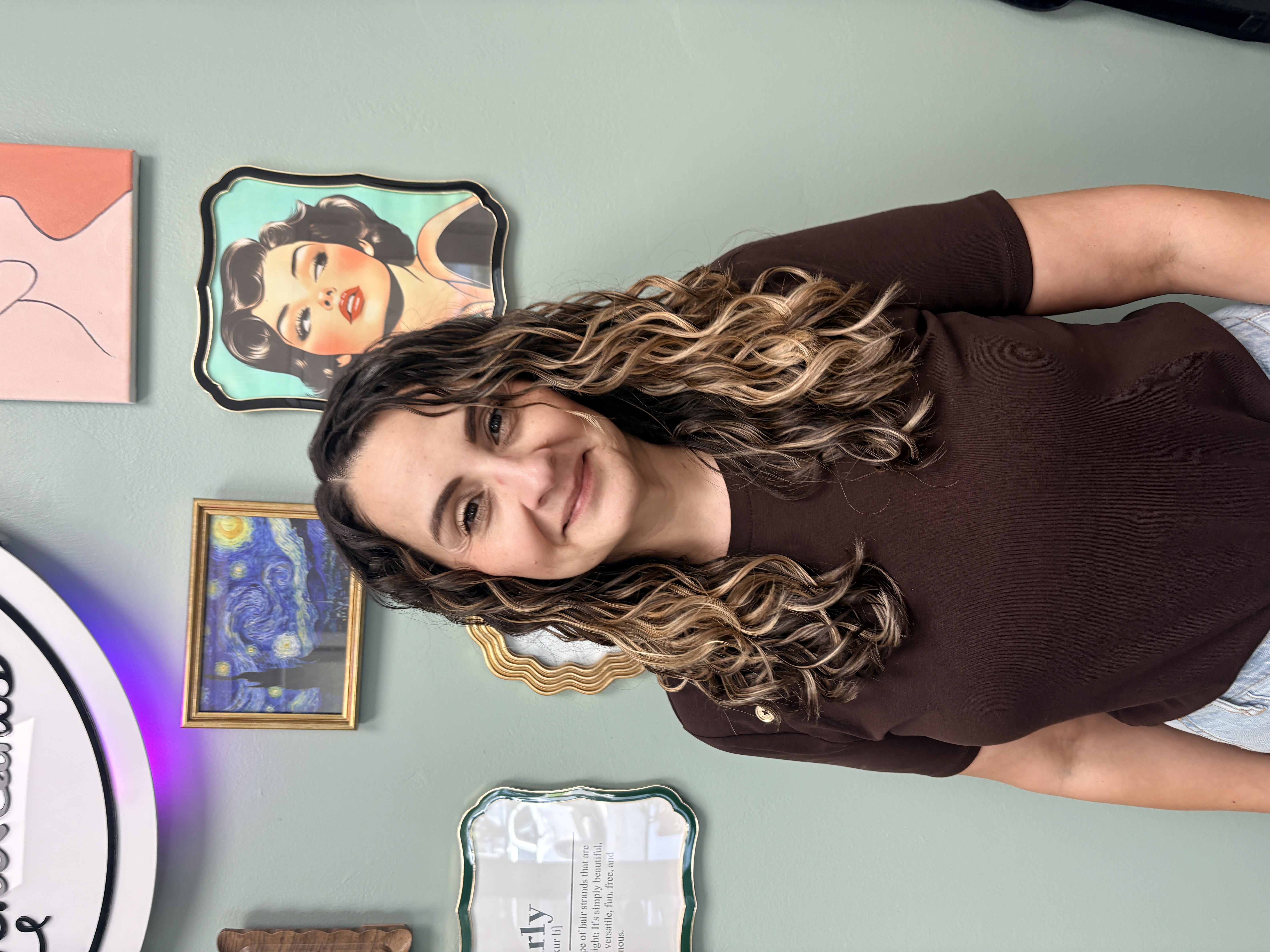 Curly Cuts result at Rock & Curls