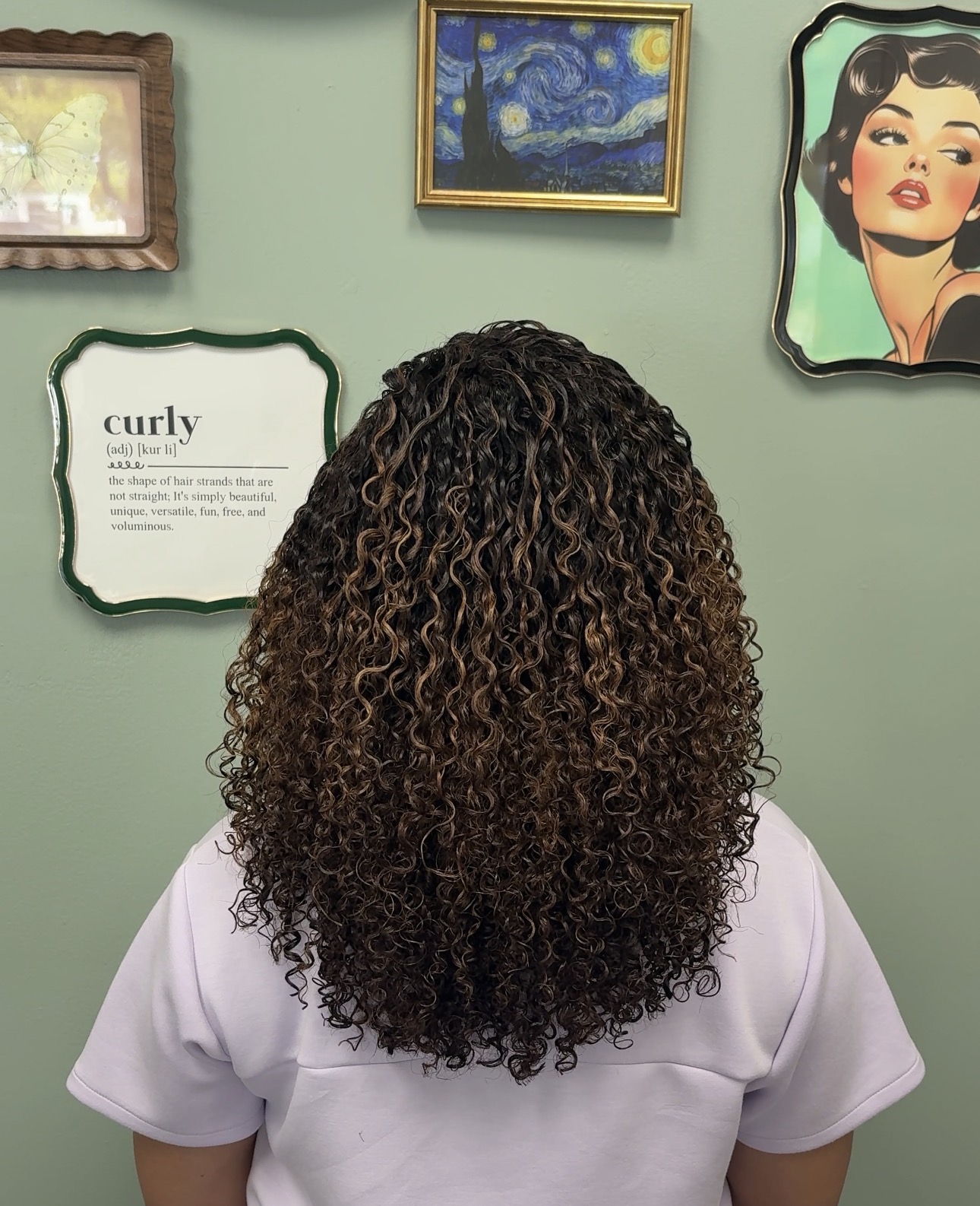 Curly Cuts result at Rock & Curls