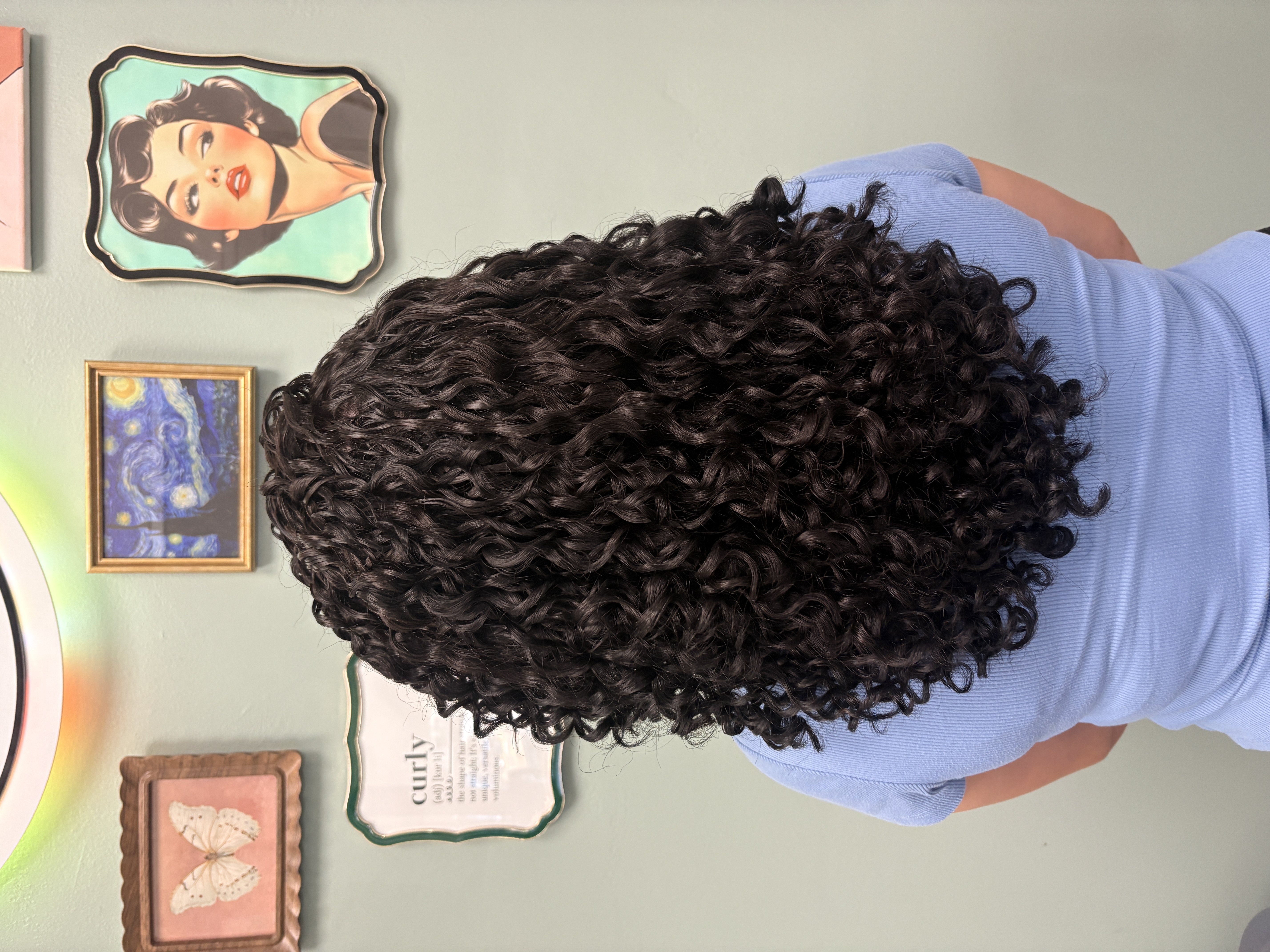 Curly Cuts result at Rock & Curls