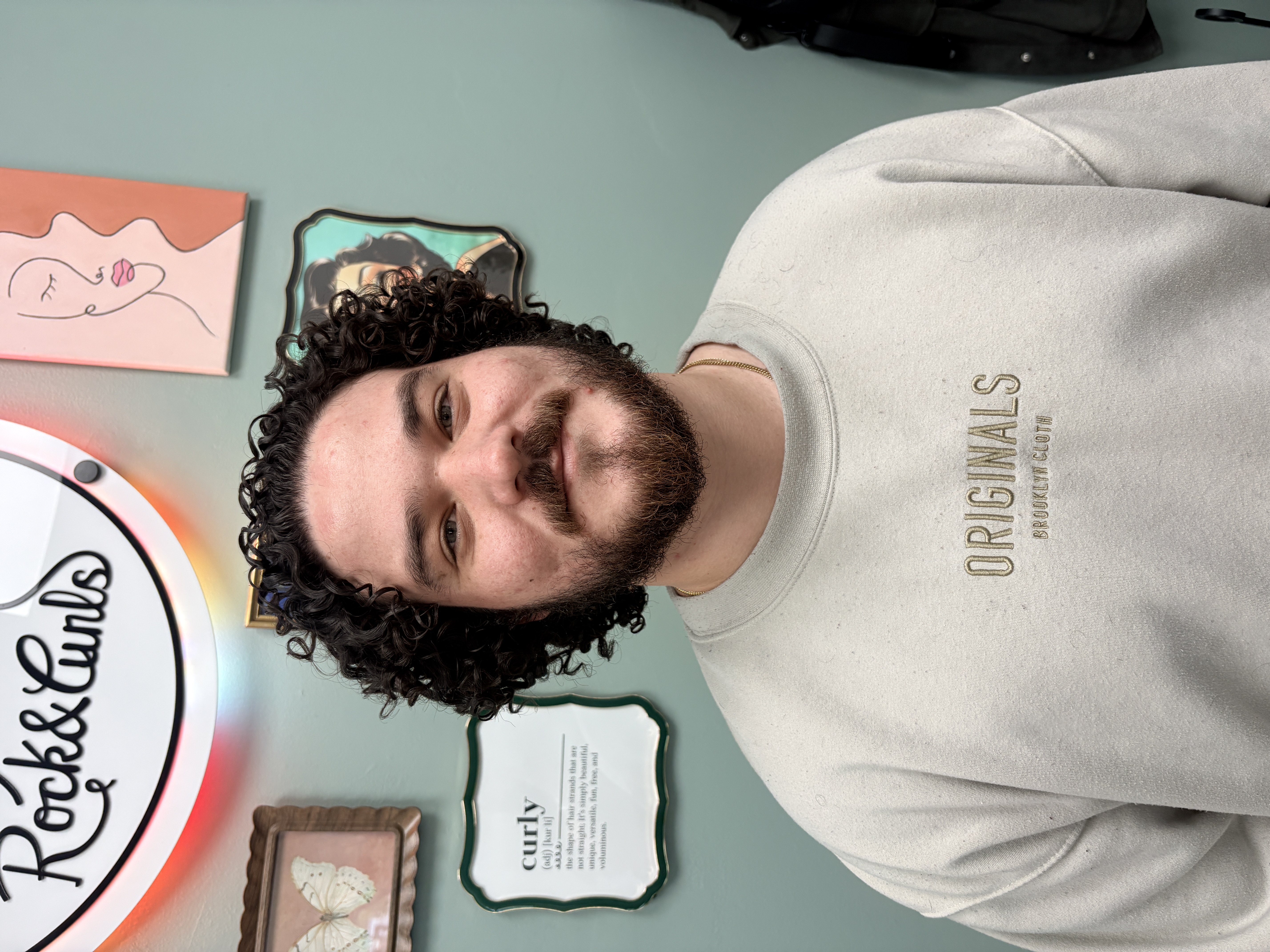 Curly Cuts result at Rock & Curls