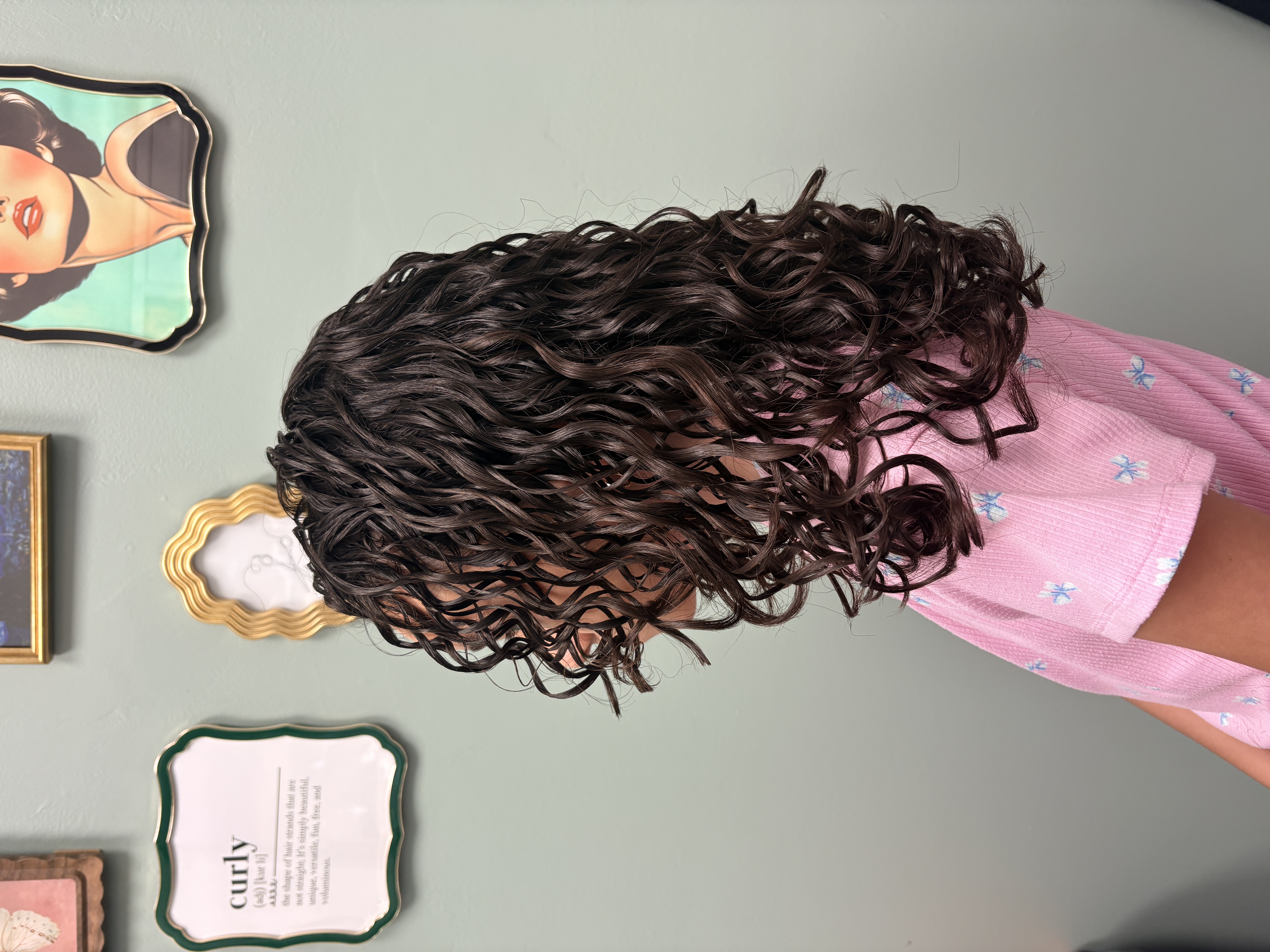 Curly Cuts result at Rock & Curls
