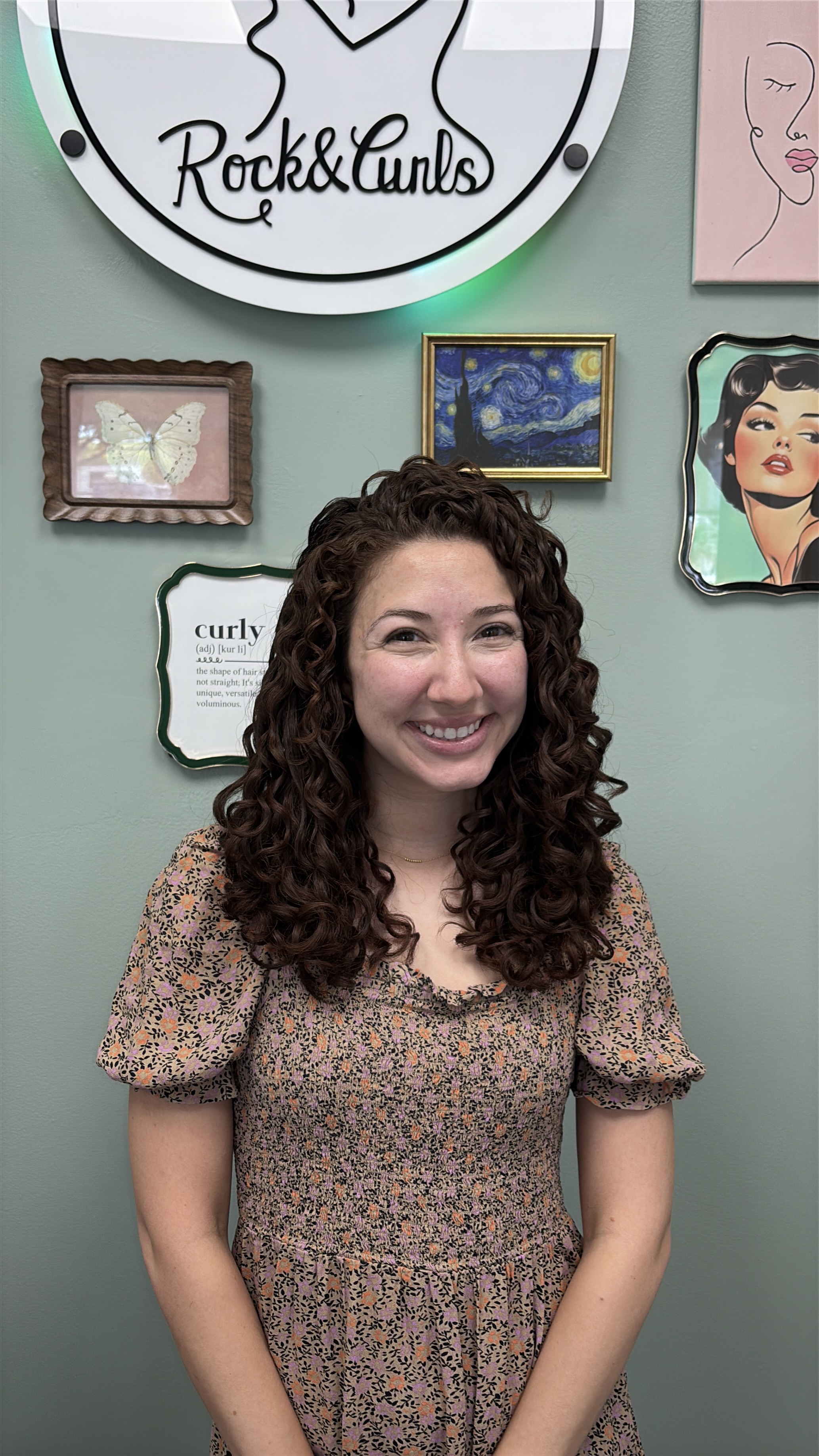 Curly Cuts result at Rock & Curls