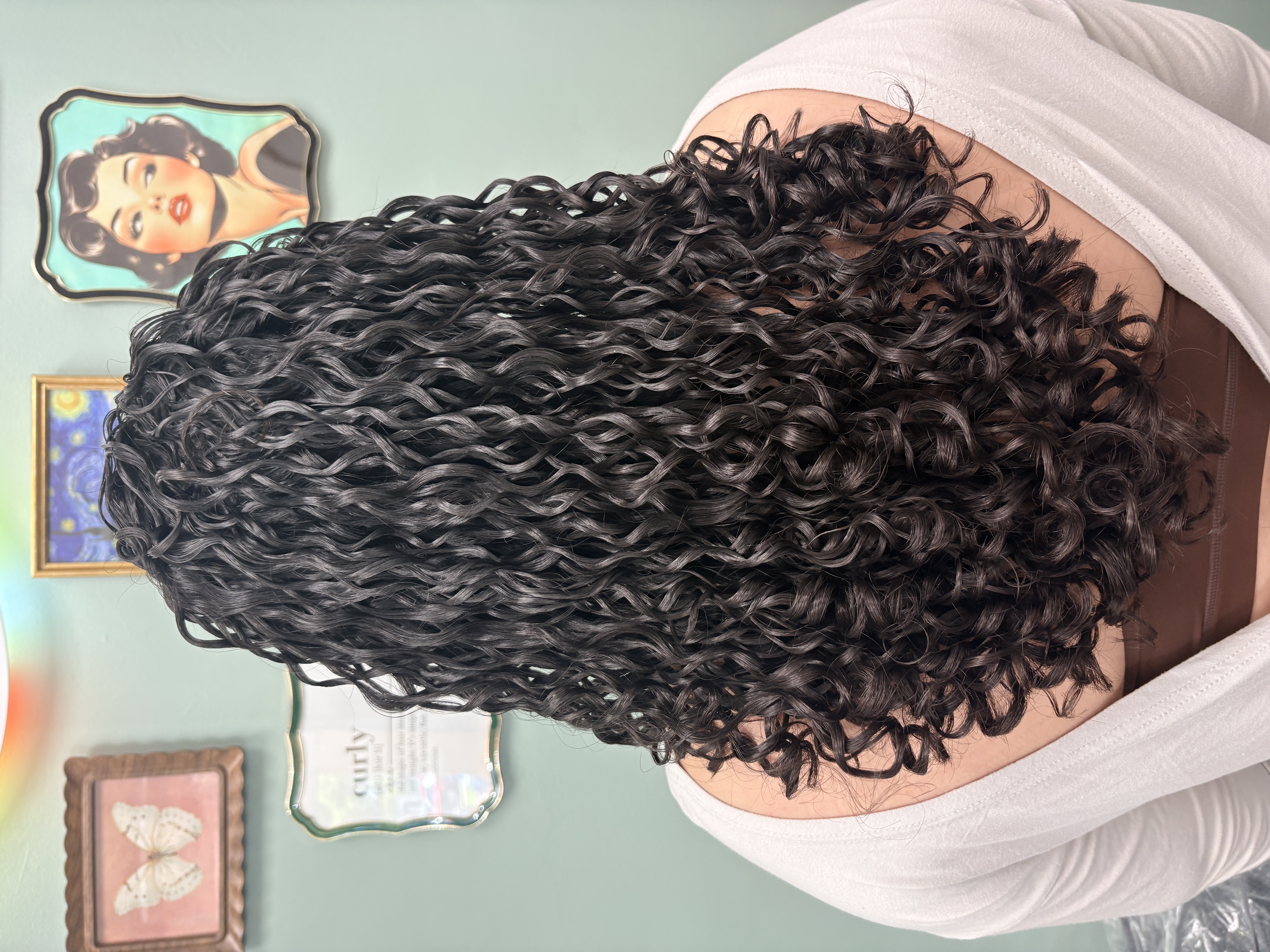 Curly Cuts result at Rock & Curls