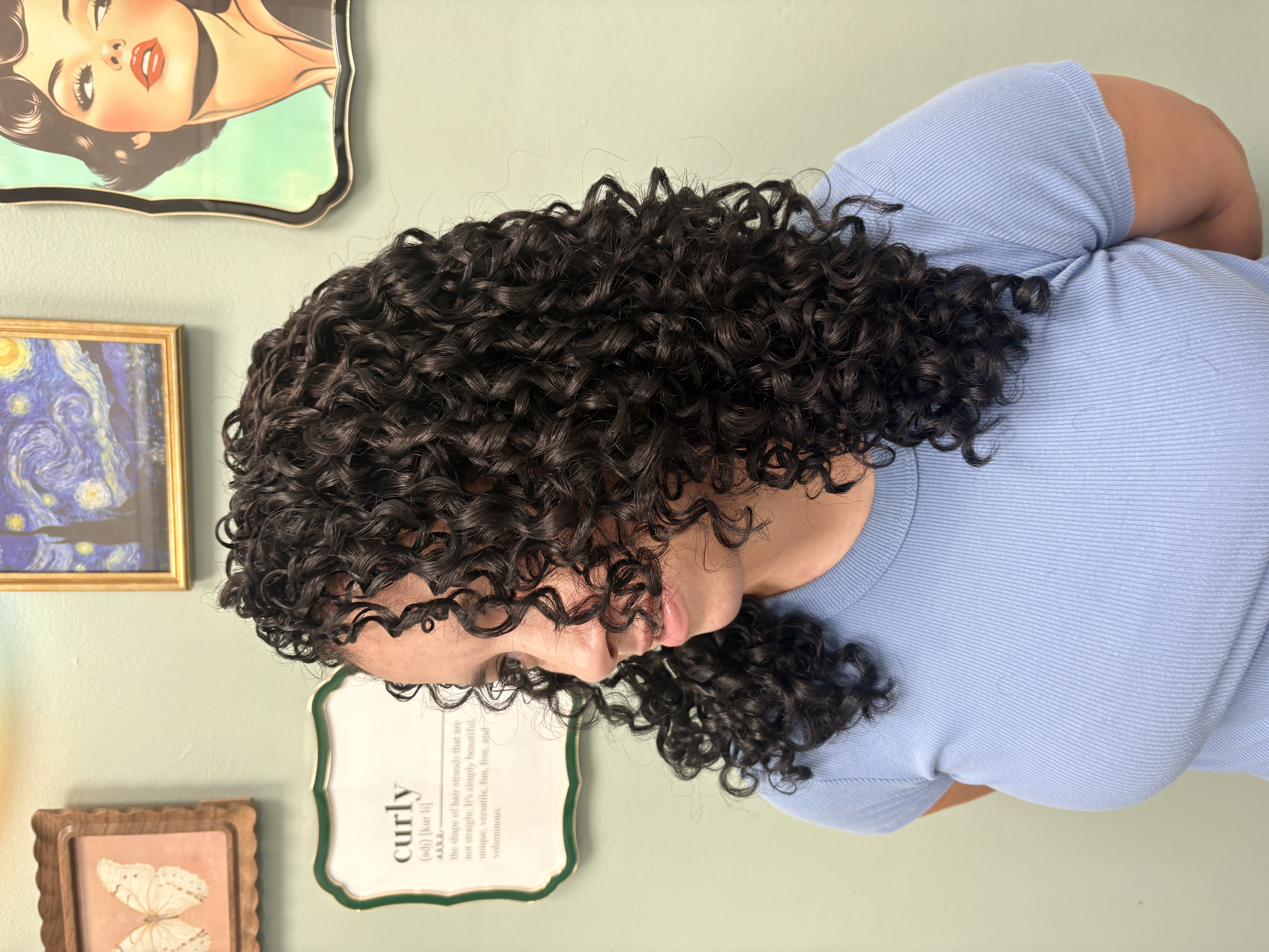 Curly Cuts result at Rock & Curls