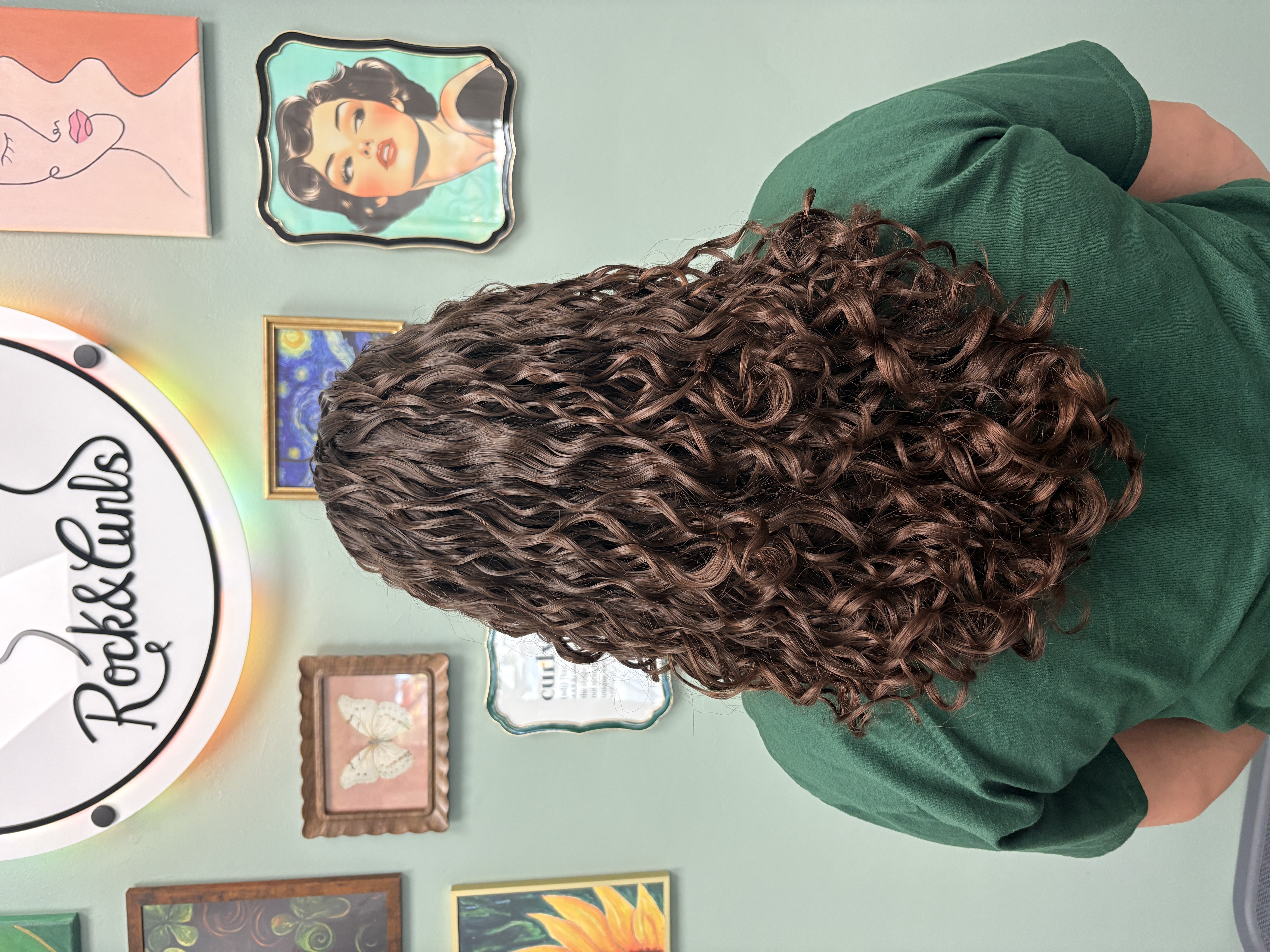 Curly Cuts result at Rock & Curls