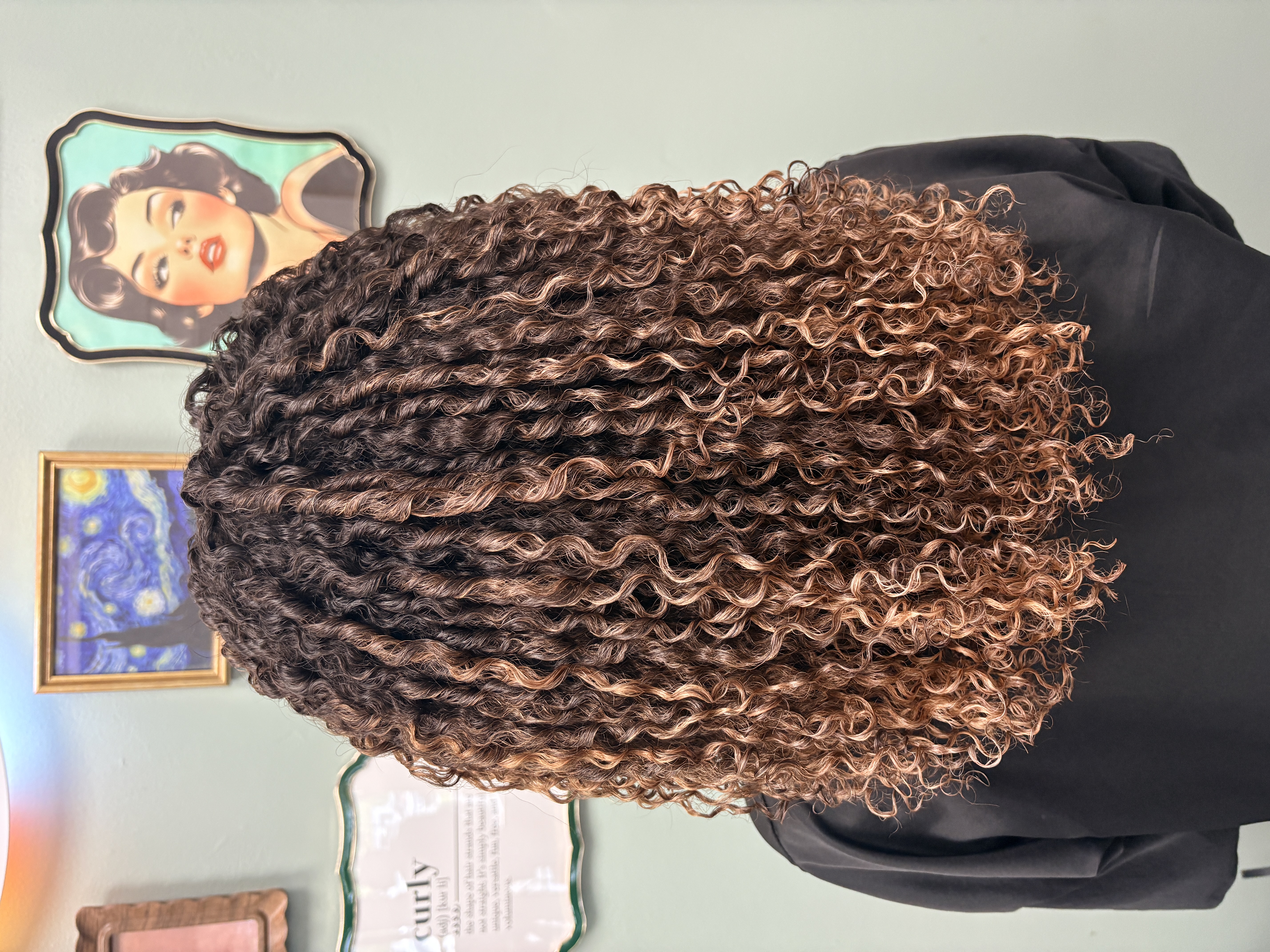 Curly Cuts result at Rock & Curls
