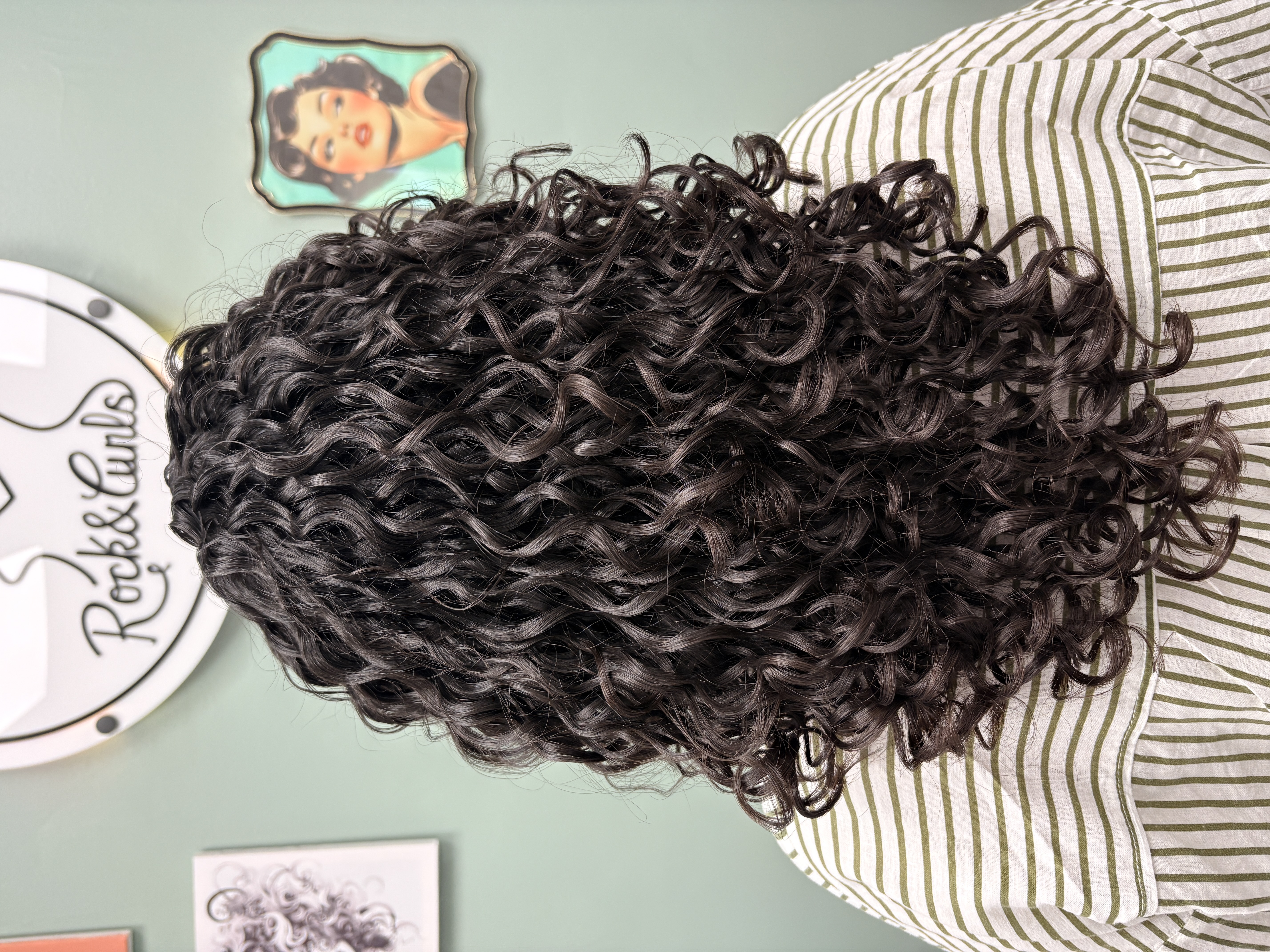 Curly Cuts result at Rock & Curls