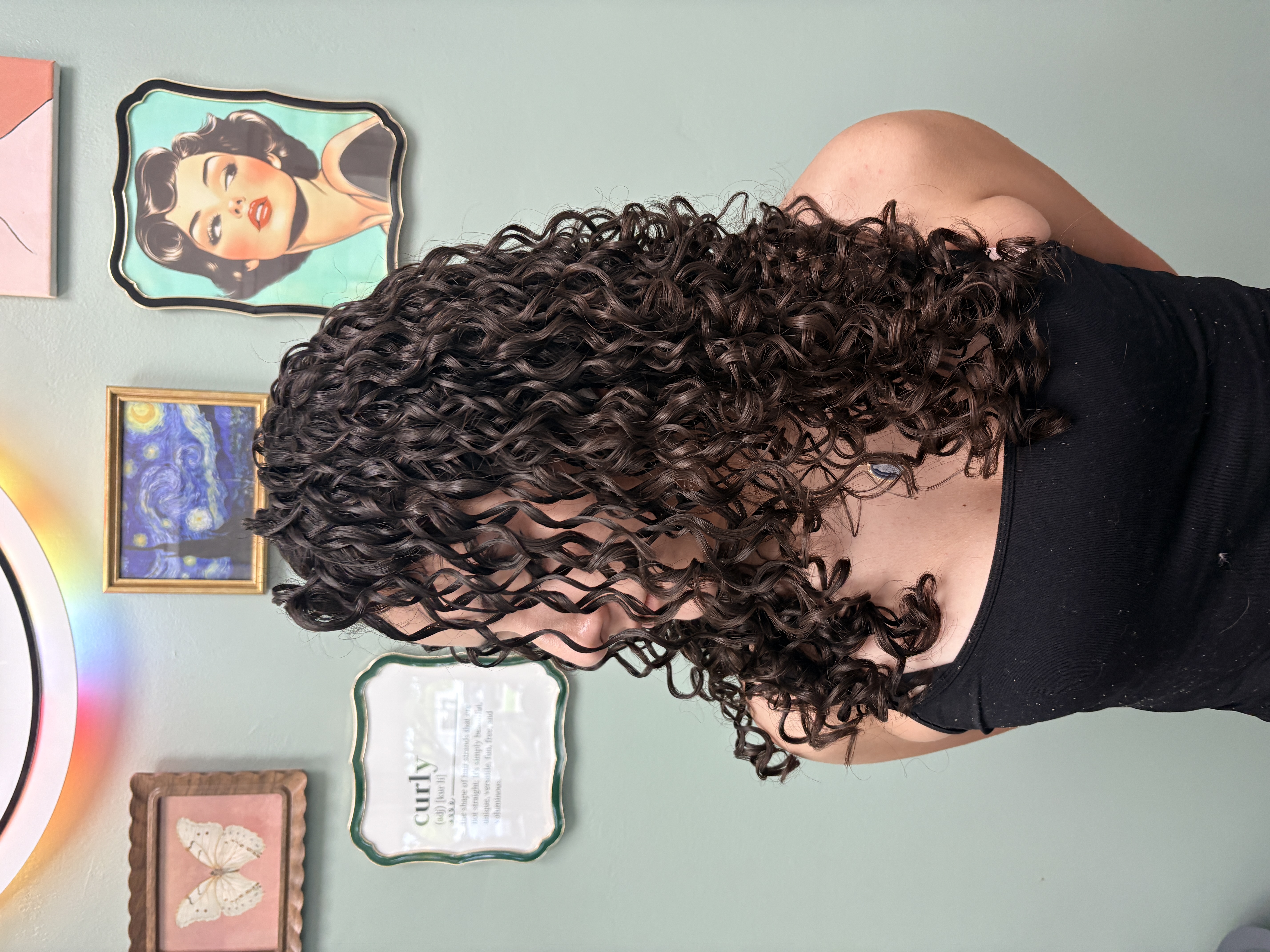 Curly Cuts result at Rock & Curls