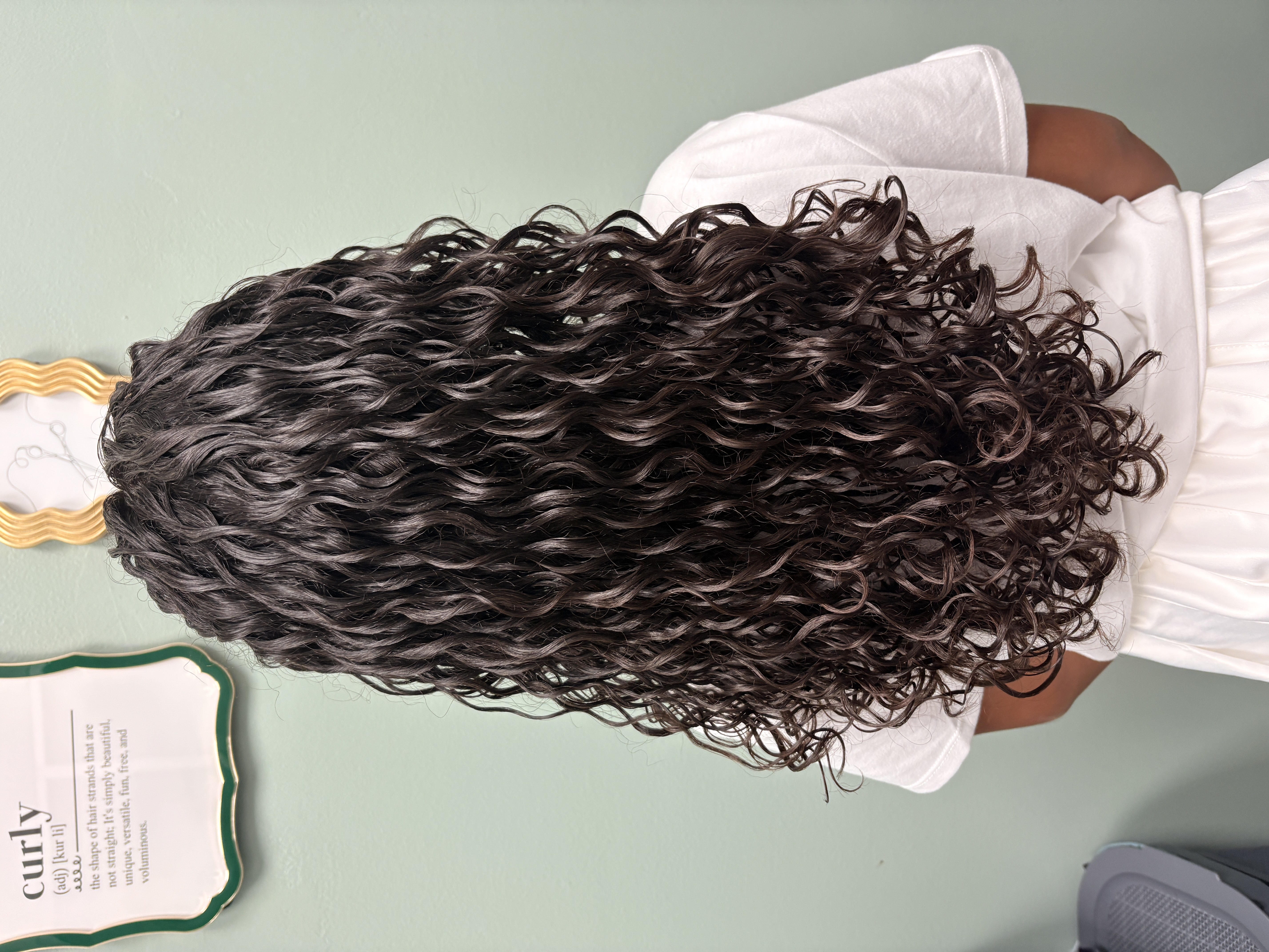 Curly Cuts result at Rock & Curls