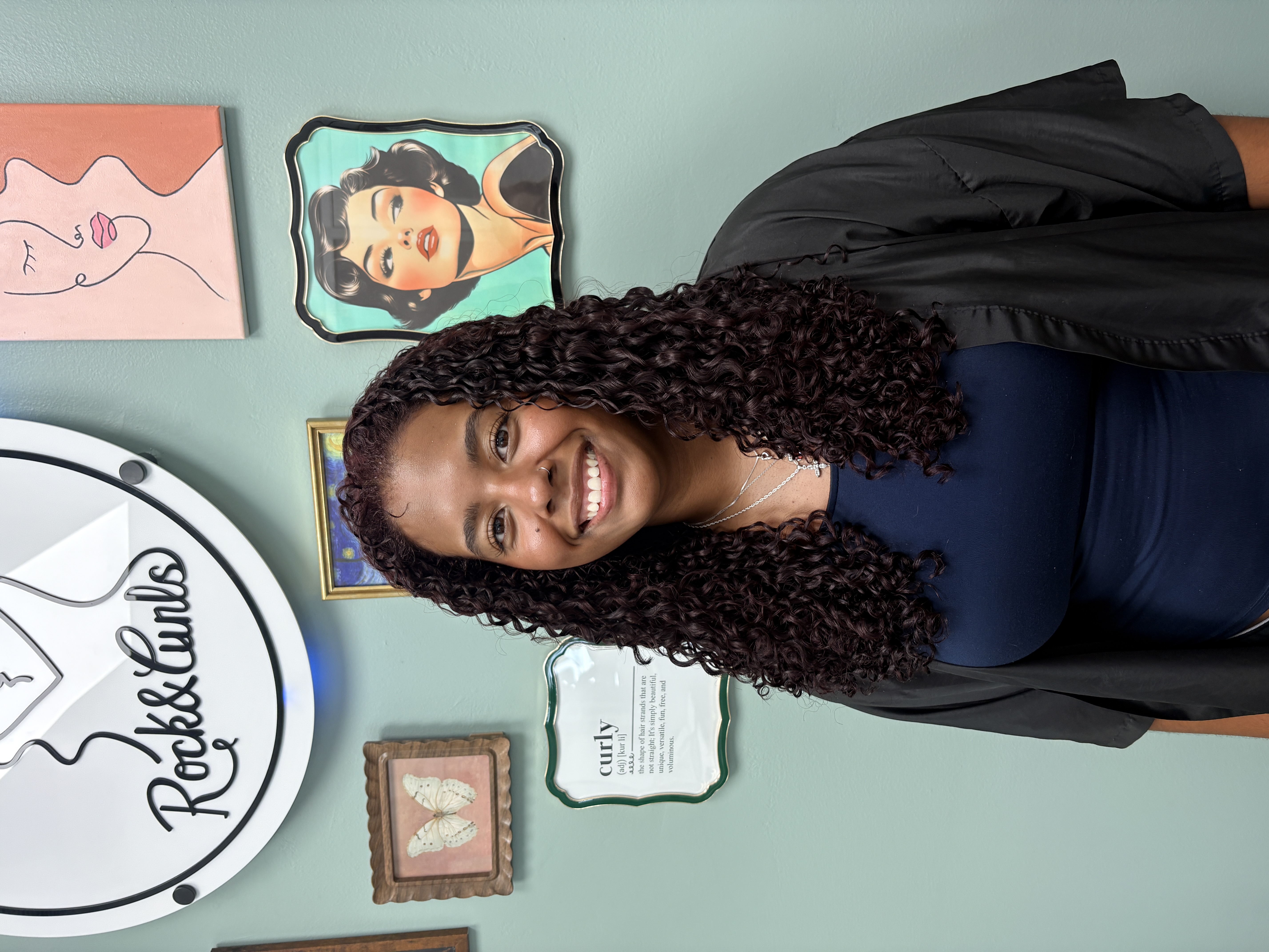 Curly Cuts result at Rock & Curls